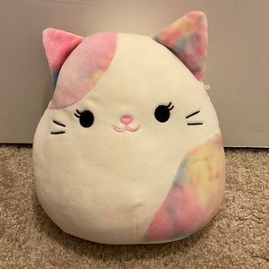 Risa, Tie Dye & Cream Cat Squishmallow 8 inch